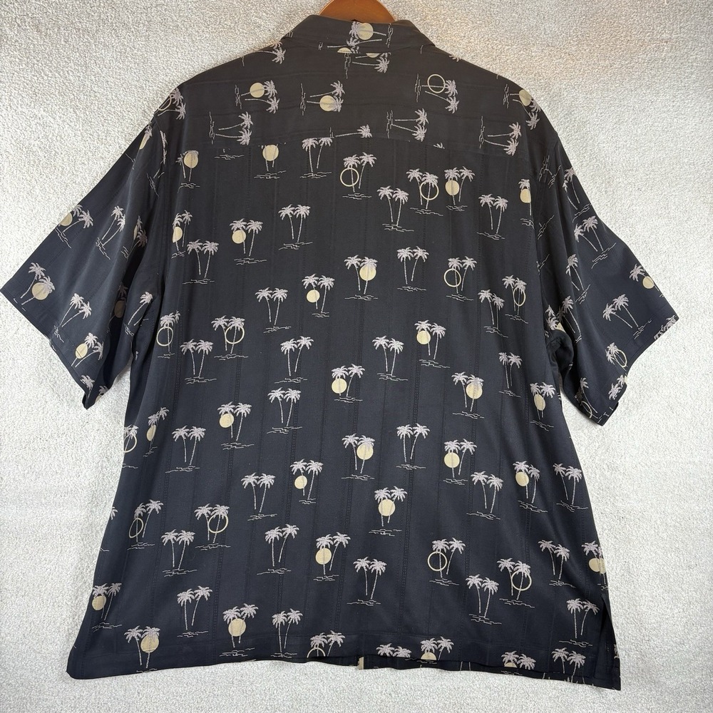 Tori Richard Mens XXL Button Up Palm Tree Print Shirt Vacation Aloha Hawaiian - Picture 8 of 8